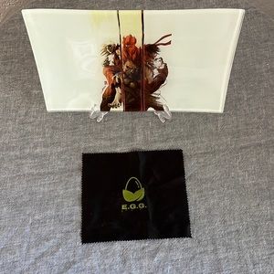 Street Fighter Shatter resistant premium glass tray